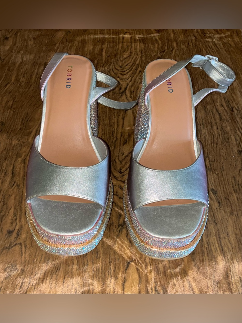Torrid Pride Double Platform Heel Sandal — Size 13 - Picture 11 of 17